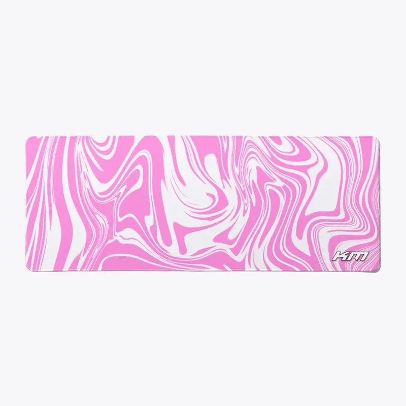 Pink Swirl Mousepad