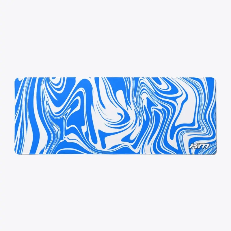 Blue Swirl Mousepad